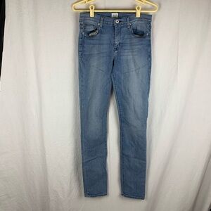 Hudson mid rise skinny jeans